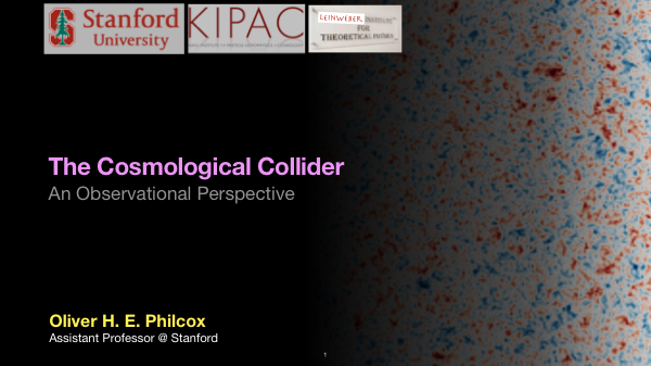 The Cosmological Collider: An Observational Perspective