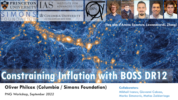 Constraining Inflation with BOSS DR12