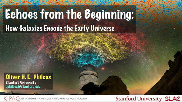 Echoes from the Beginning: How Galaxies Encode the Early Universe
